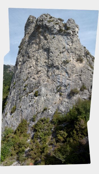Il 1° pilastro della Via Ferrata (64823 bytes)